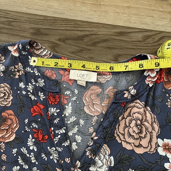 LOFT OUTLET Flower Print Short Dress - Picture 8 of 16